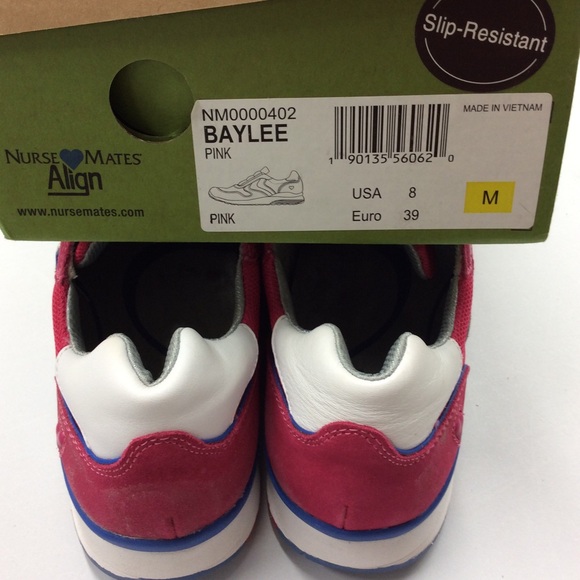Nurse Mates Align Pink Baylee Size 8 Medium NEW - Picture 9 of 9